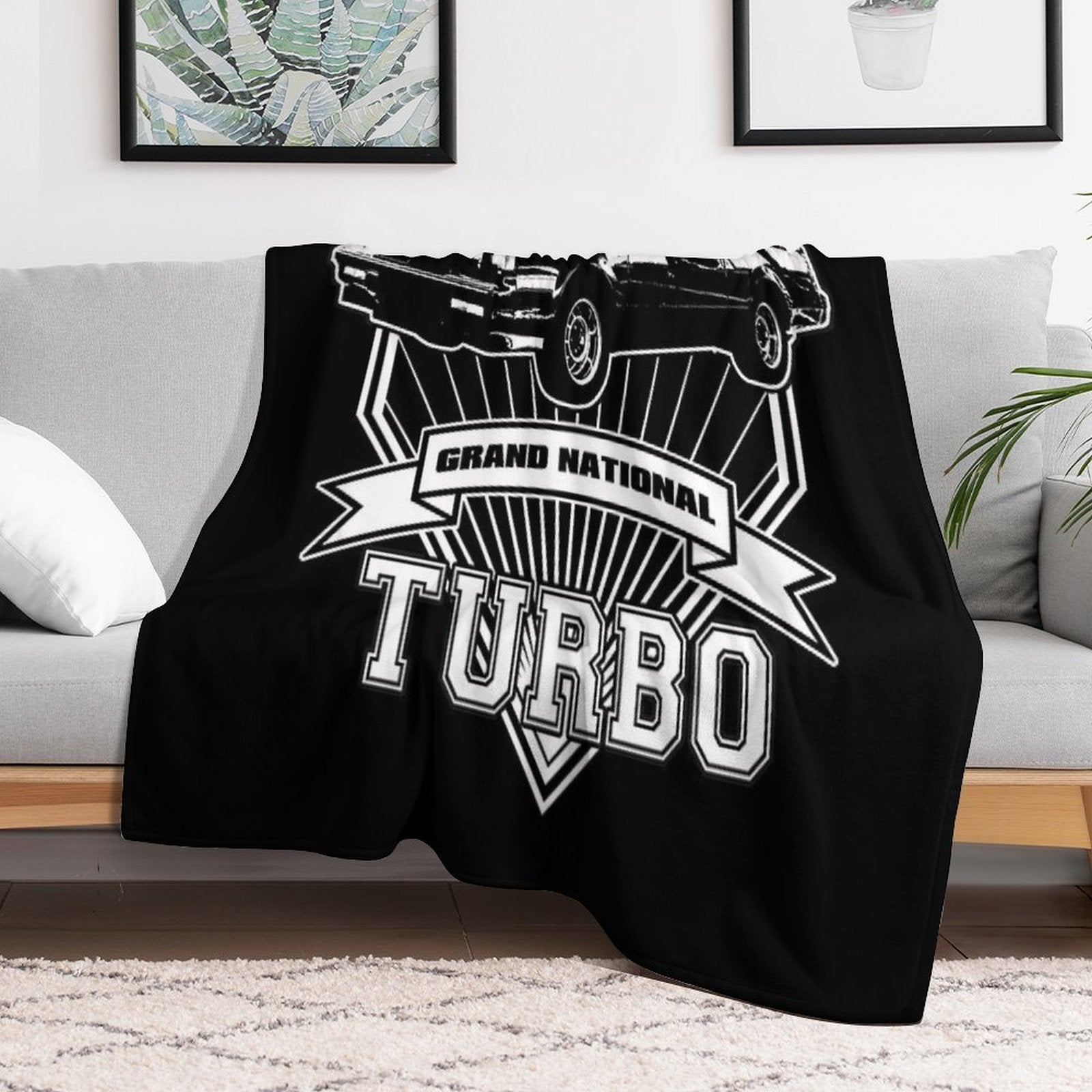 Grand National Turbo Comfort Throw Blanket
