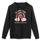 Eleven Years And Fabulous! 11 Years Old 11th Birthday Durable Construction Hoodie