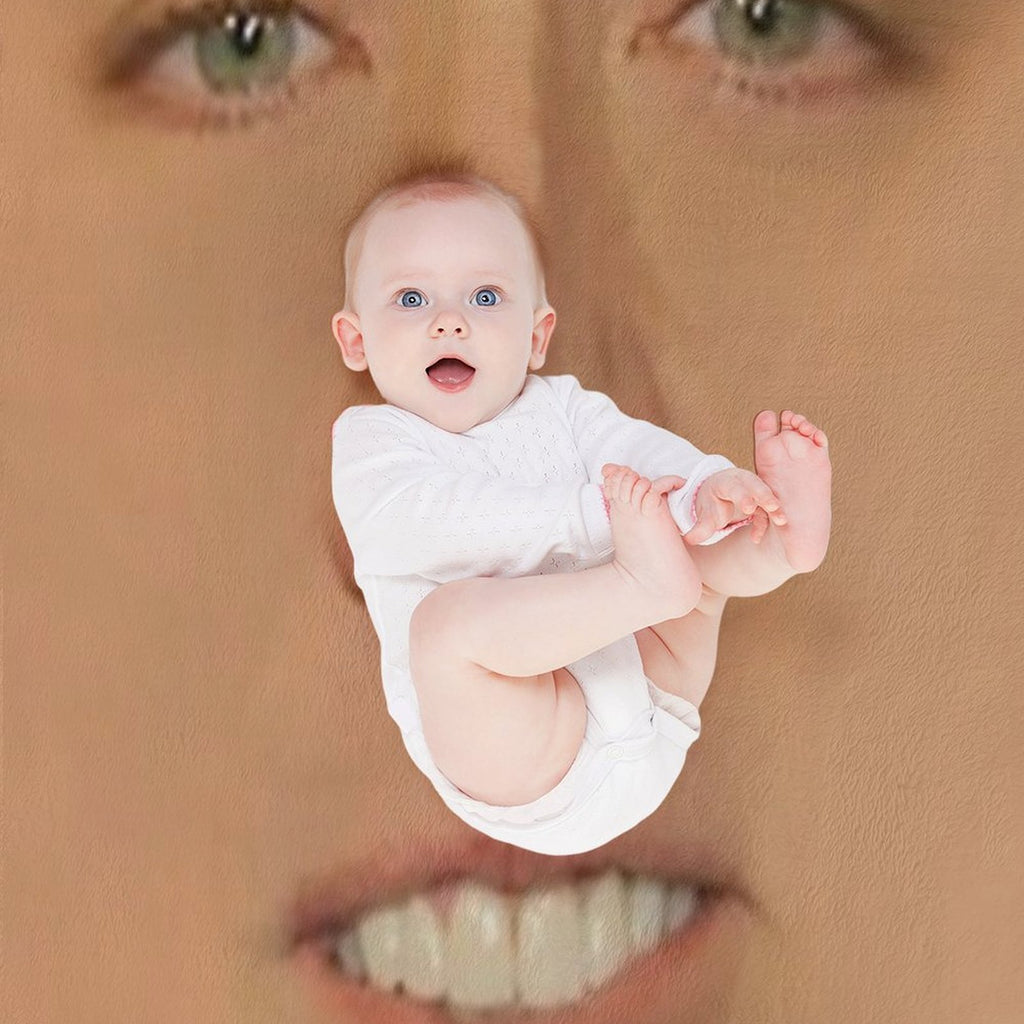 Nicolas Cage Giant Face Versatility Throw Blanket