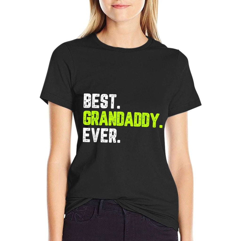 Family Cool Funny Best Grandaddy Ever Grandpa  Odor-resistant T-Shirt