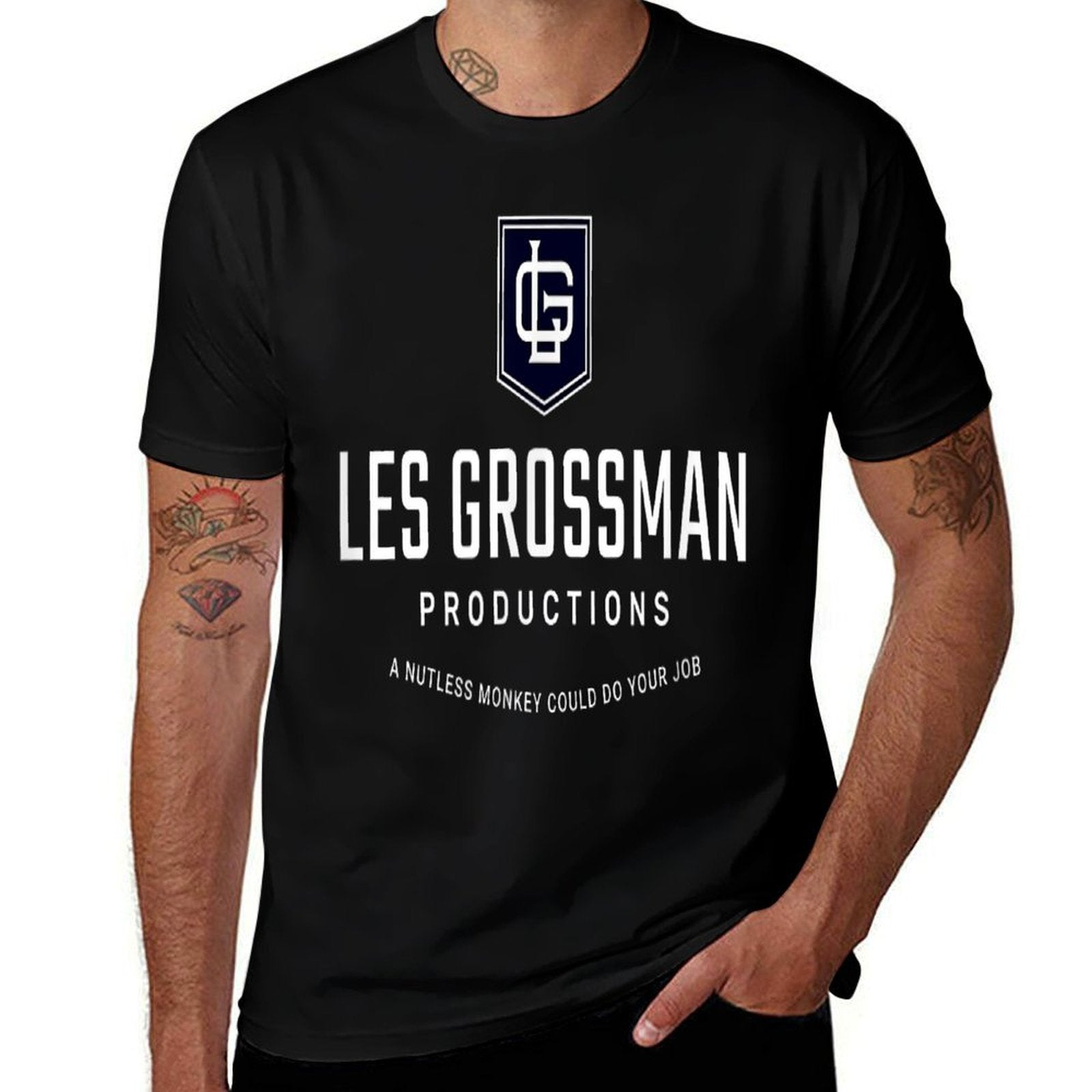 Primotees Les Grossman Productions, Small  Classic T-Shirt