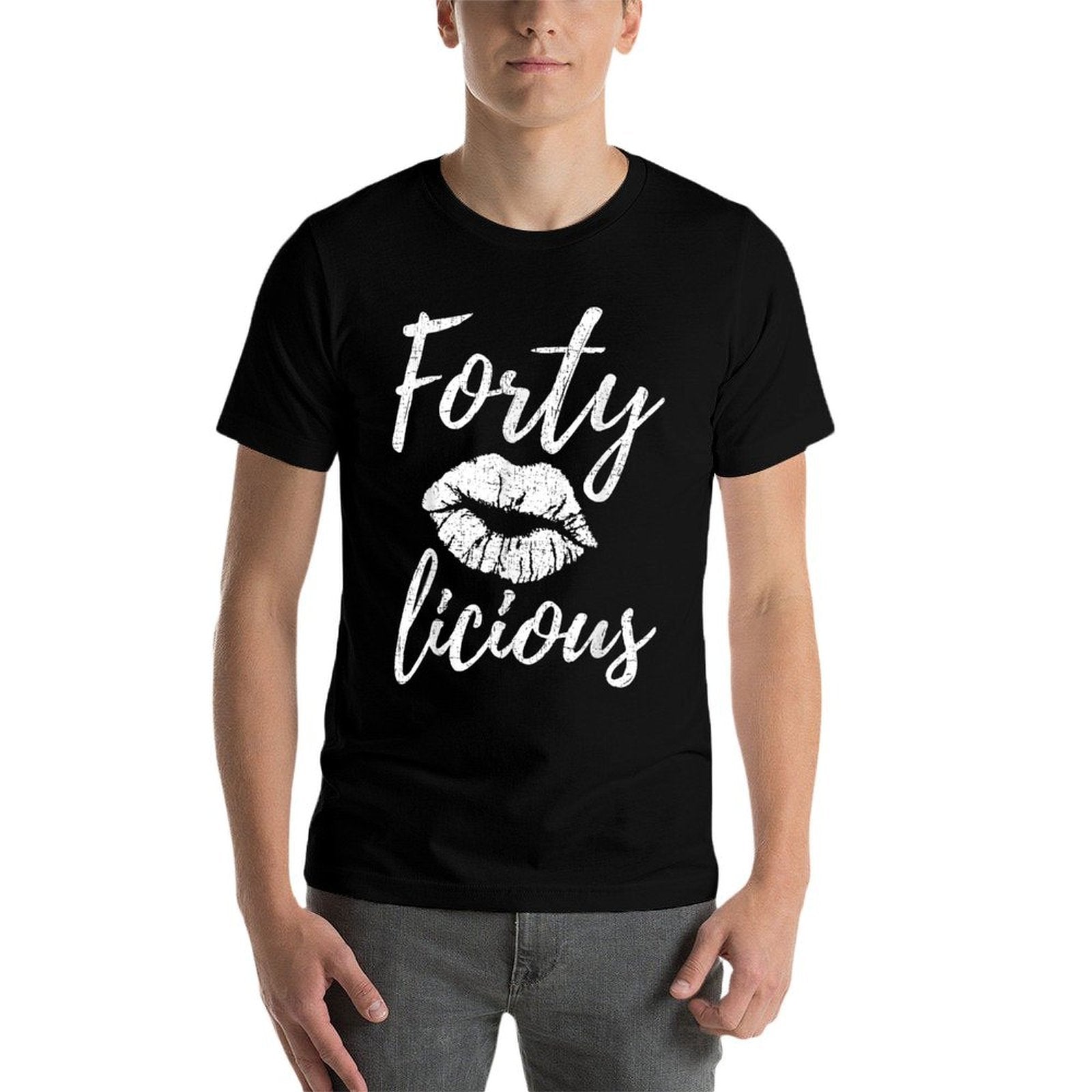 40th Birthday Fortylicious 40 Year Old Birthday  Breathable T-Shirt