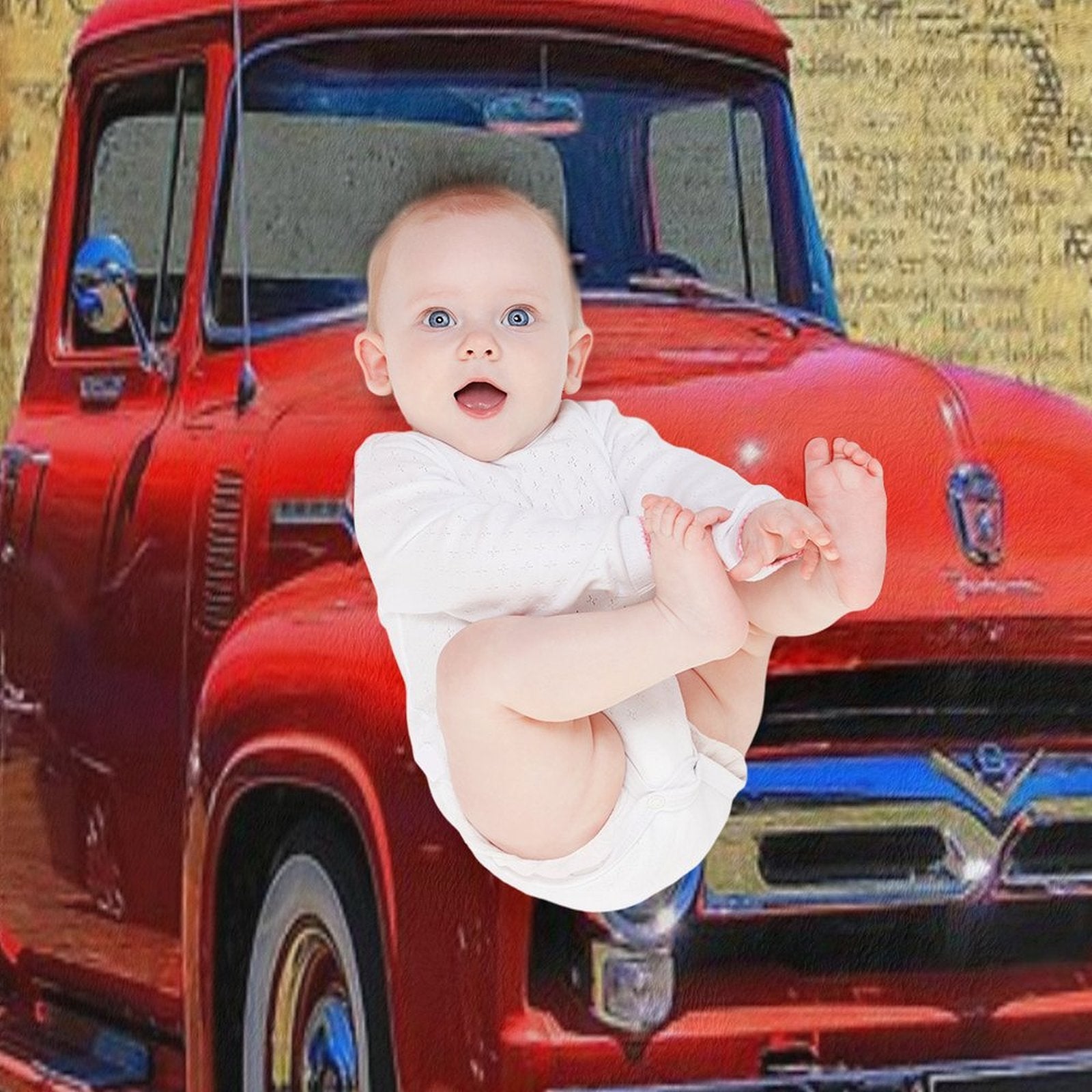 56 Pickup Machine-washable Throw Blanket