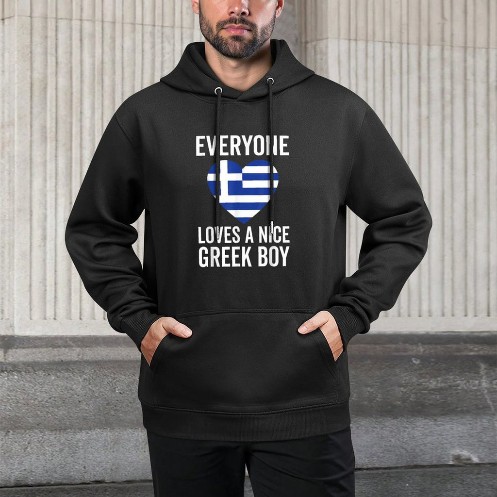 Greece - Everyone Loves A Nice Greek Boy Layering Staple Hoodie