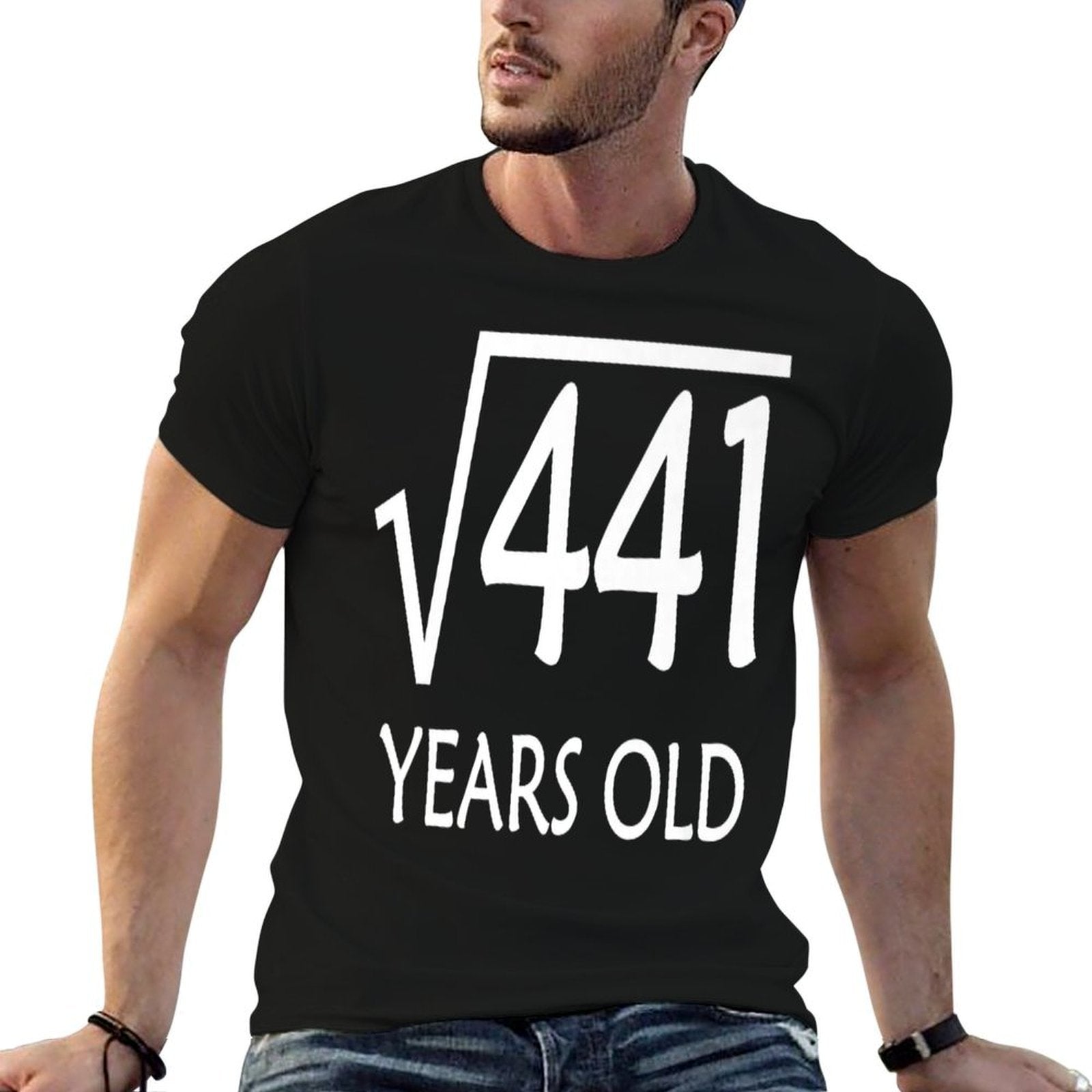 21st Birthday  Square Root of 441 - 21 Years Old Bday Premium  Affordable Price T-Shirt