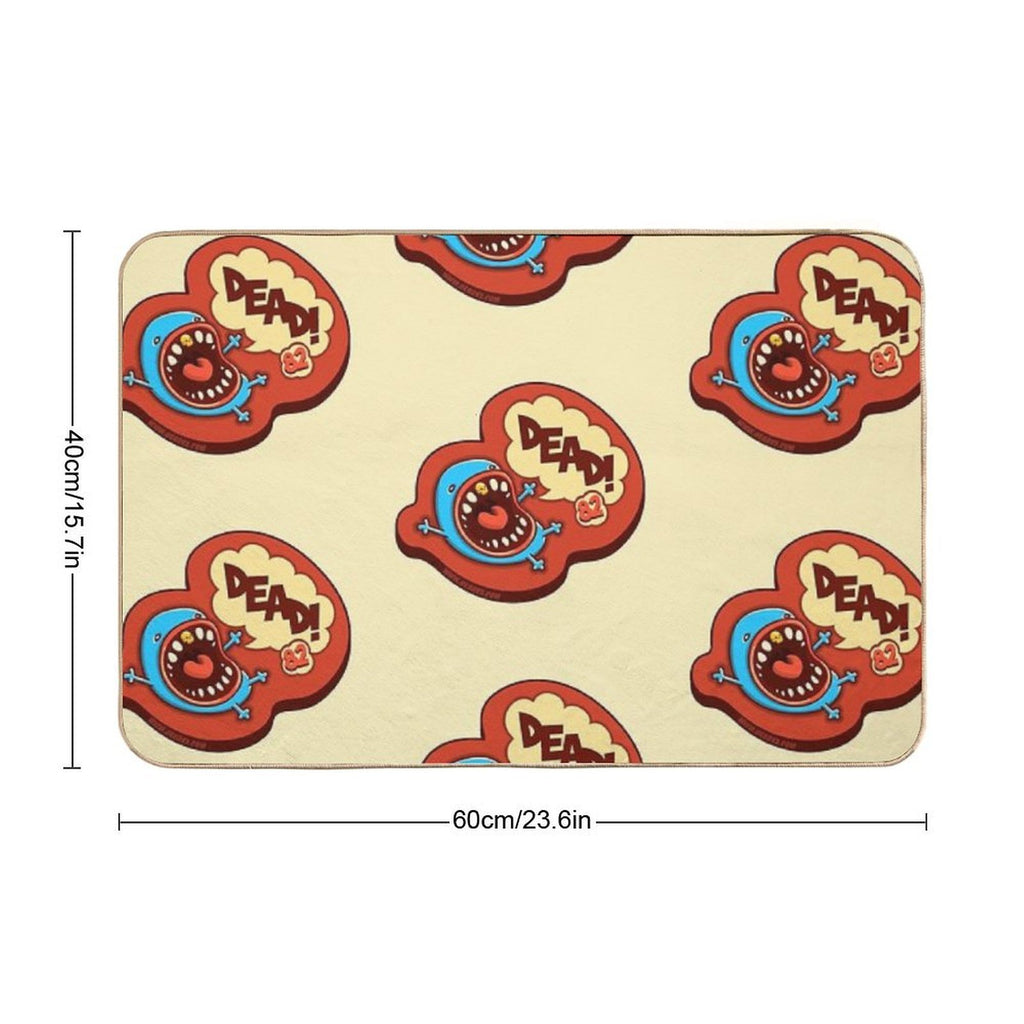 Drop Dead  Easy Maintenance Bath Mat