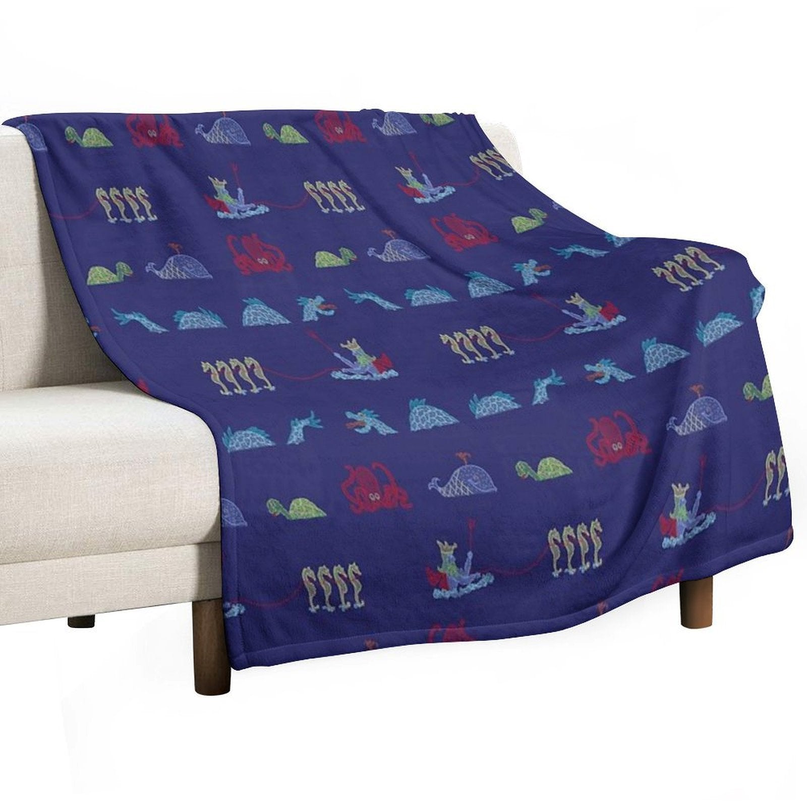 Electrical Water Pageant Eco-conscious Throw Blanket