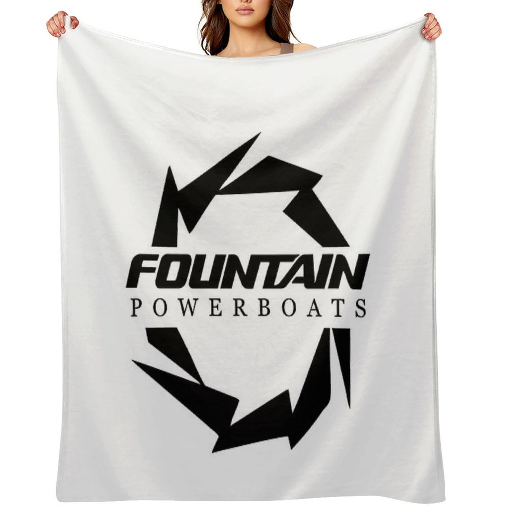 Fountain Powerboats Boat Comfort Throw Blanket