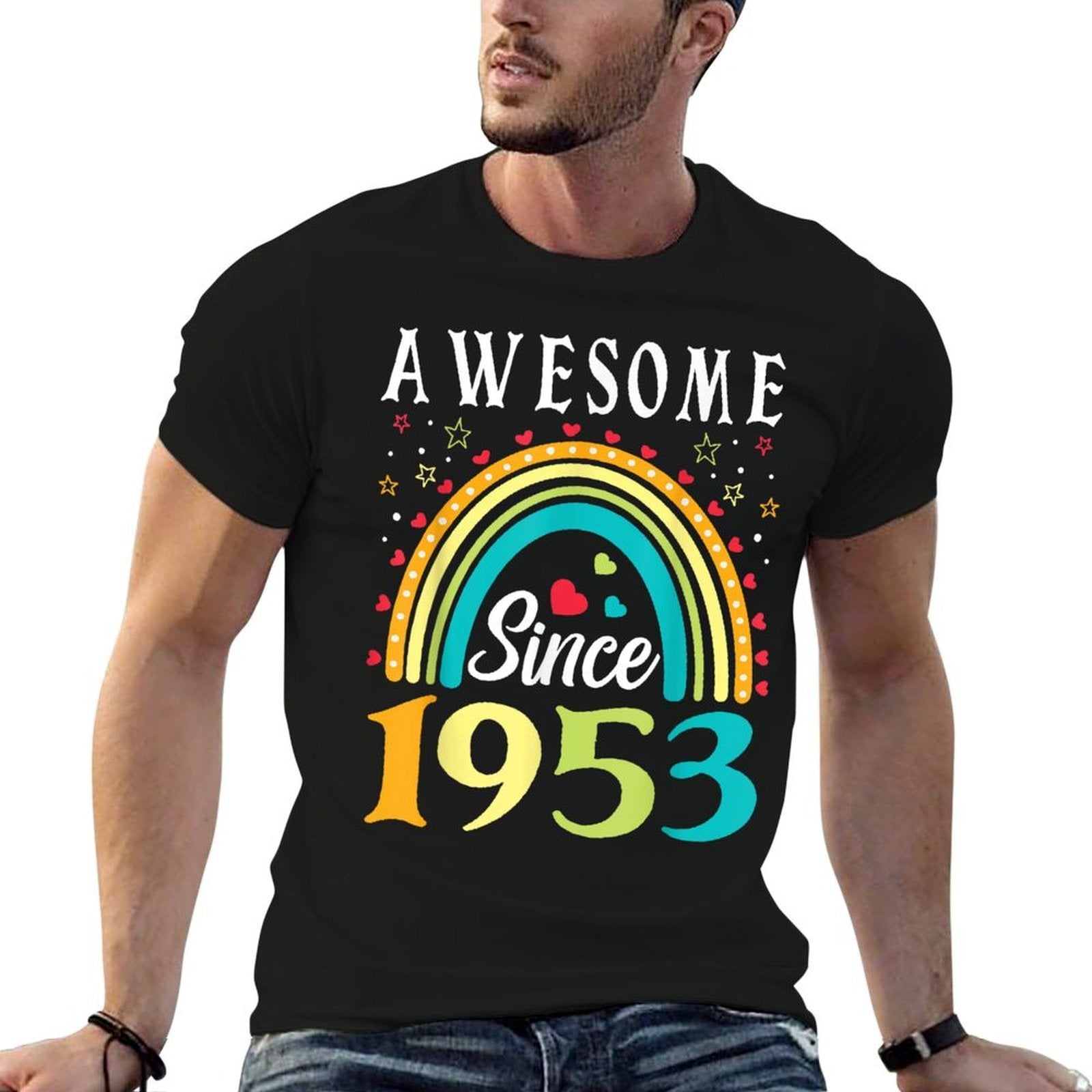 Awesome Since 1953 70th Birthday Women  Versatile T-Shirt