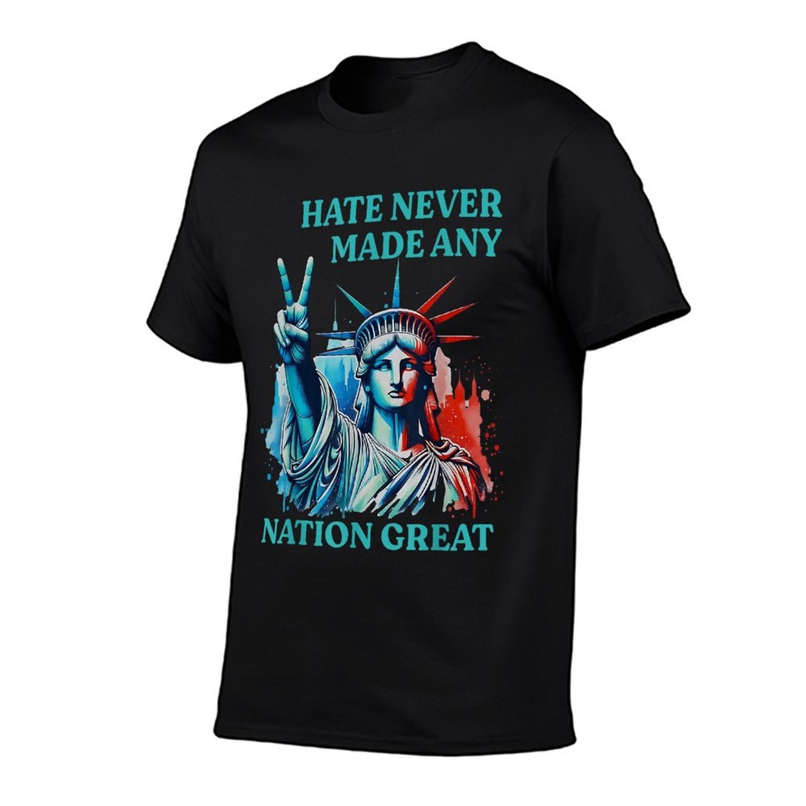 Hate Never Made Any Nation Great Peace Anti Trump  Classic T-Shirt