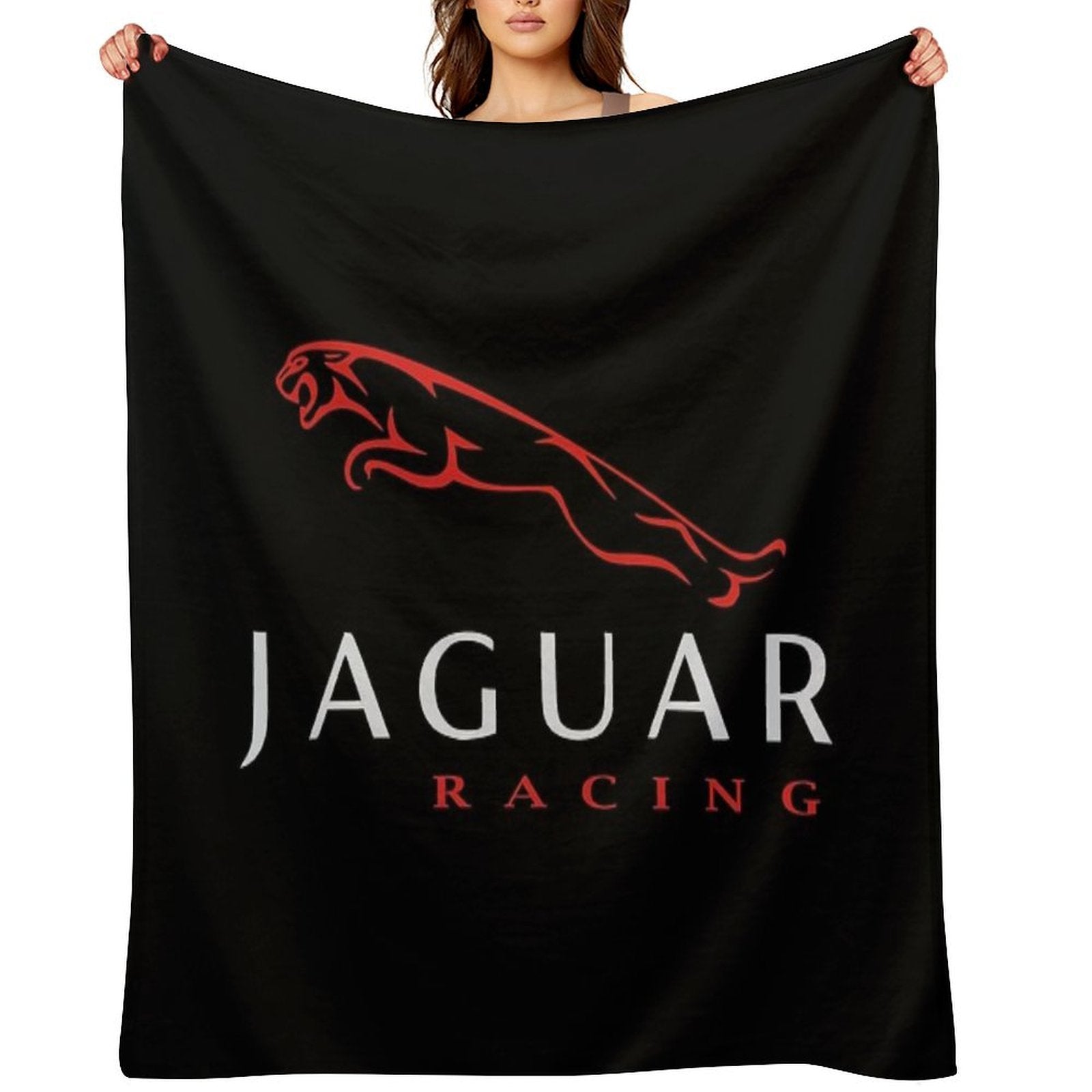 Serene Jaguar Cars Land Rover Logo BMeadows Shrink-resistant Throw Blanket