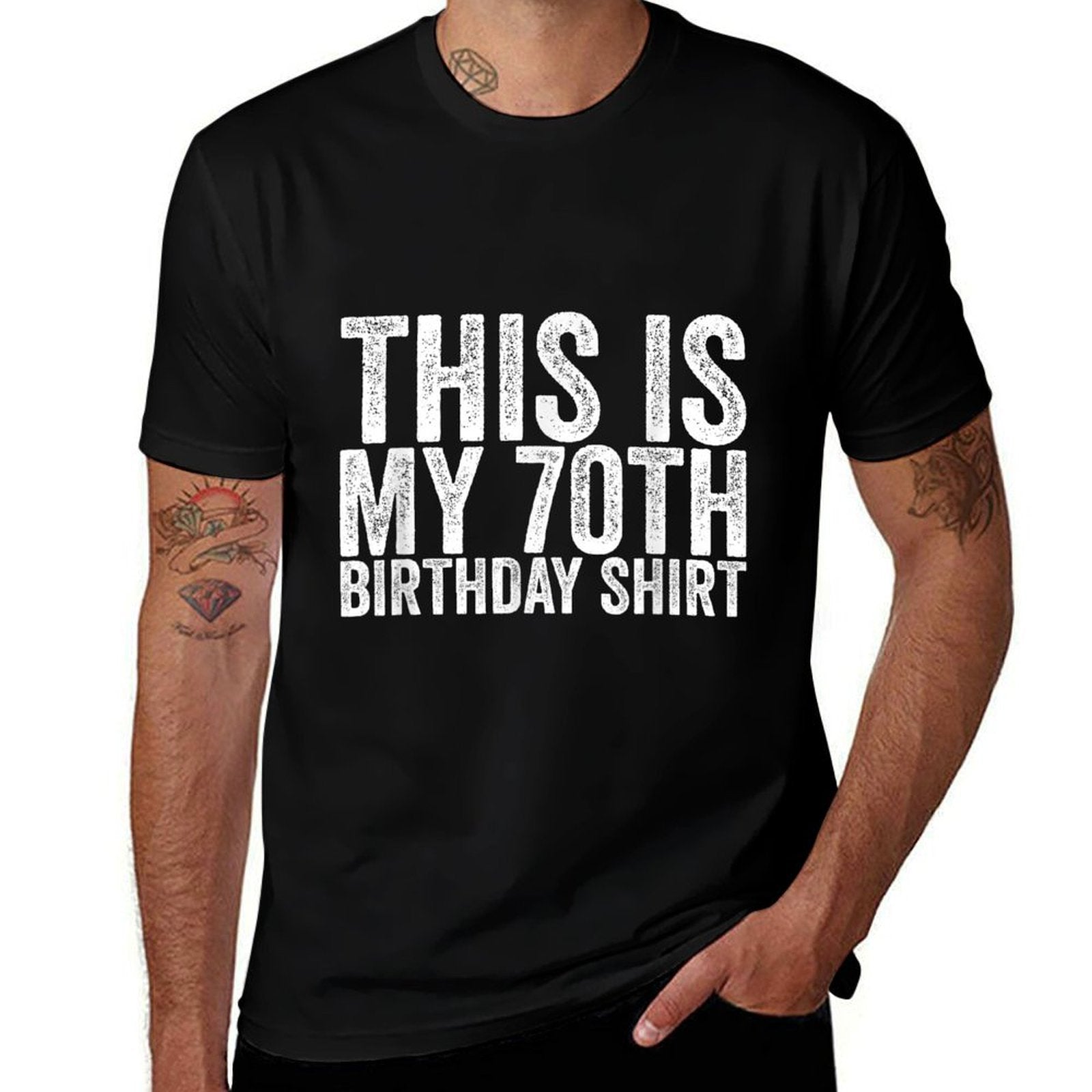 70th Birthday  Wrinkle-resistant T-Shirt