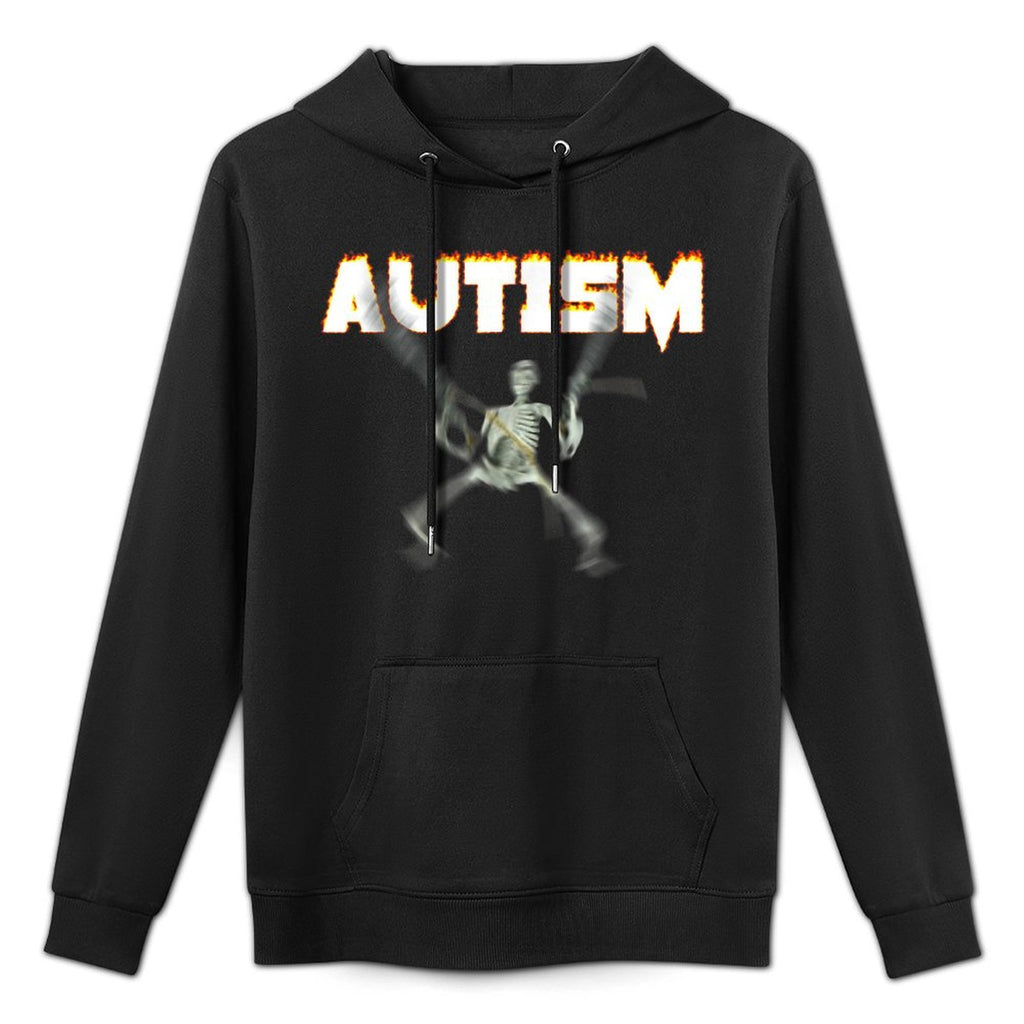 Autism Skeleton Meme Casual Wear Hoodie
