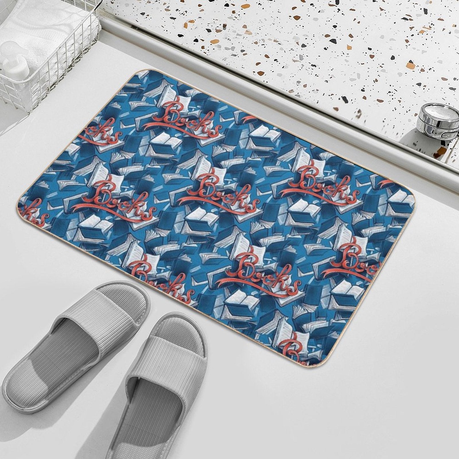 Books  Pet-Safe Bath Mat
