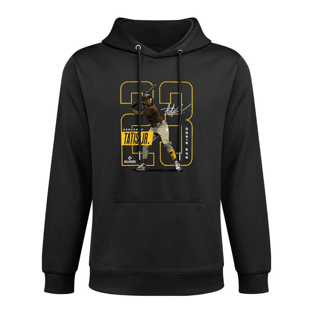 License Champs Fernando Tatis Jr  San Diego MLB Player League  MLBTAT4037, Small, Brown All-Day Comfort Hoodie