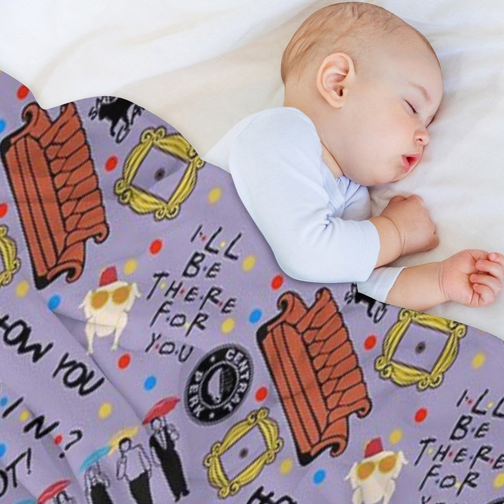 Best of Friends Travel-friendly Throw Blanket