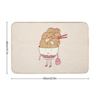 Ra(wo)men  Odorless Bath Mat