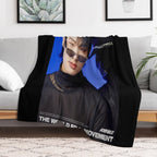 Mingi - Ateez Machine-washable Throw Blanket