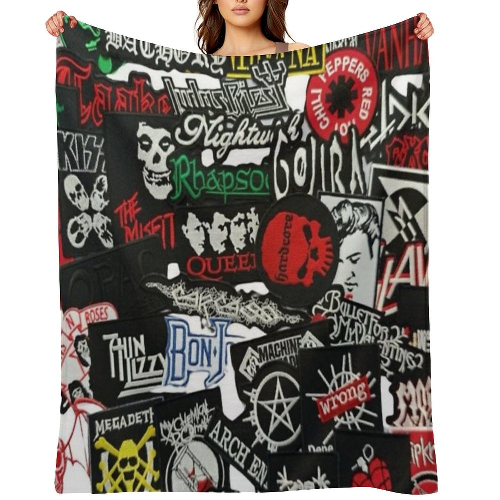 Misfits Plush Throw Blanket