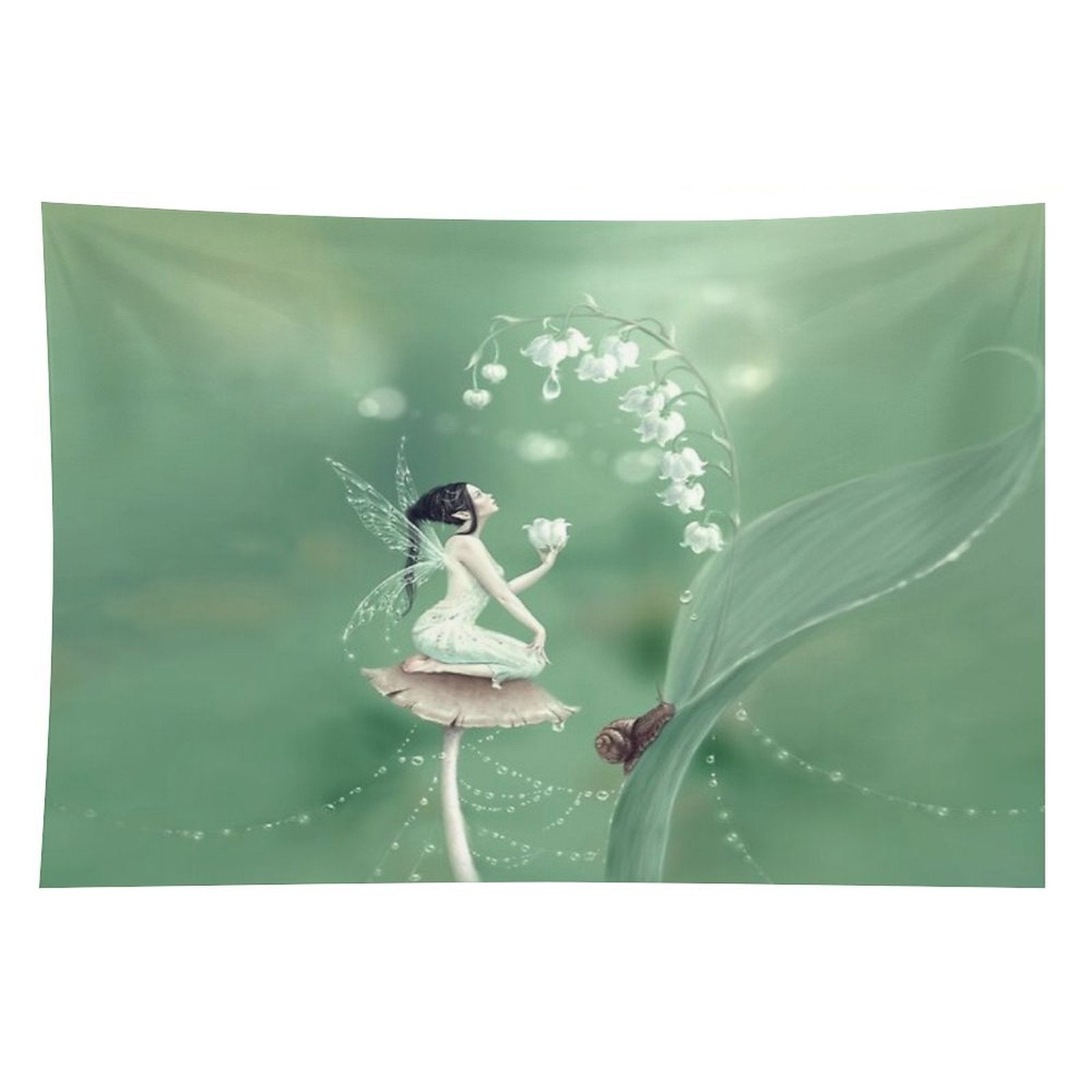 Lily of The Valley Flower Fairy Tapestry