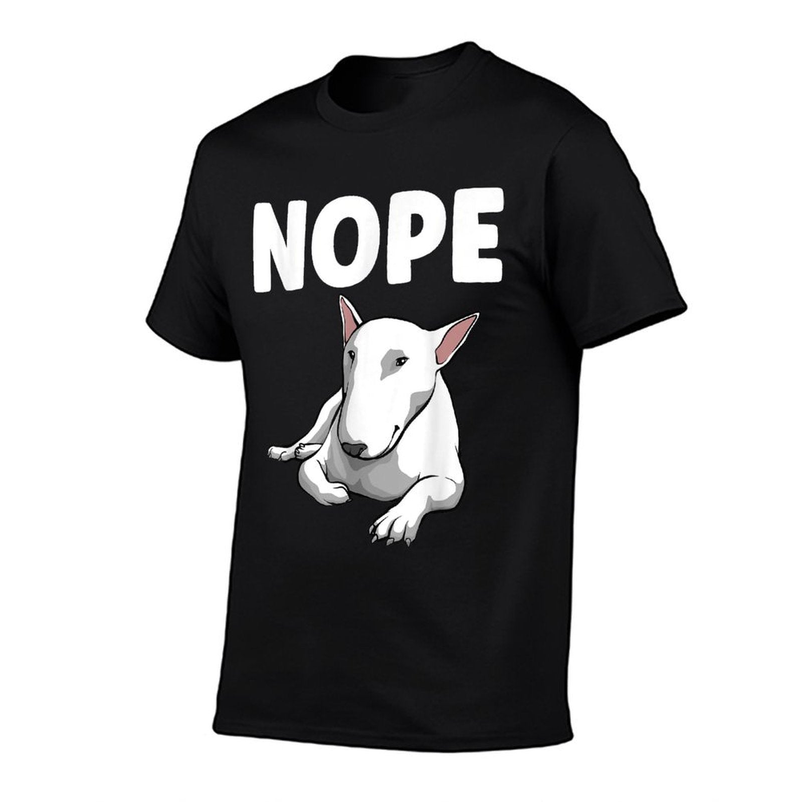 Funny Bull Terrier Art For Men Women English Bull Terrier  Fade-proof Color T-Shirt