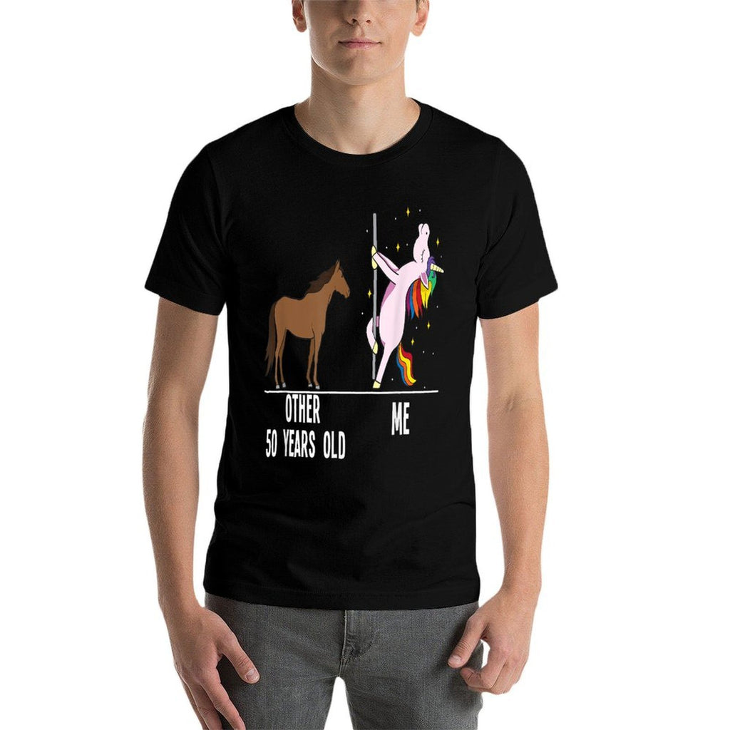 50th Birthday Unicorn Funny 50 Years Old Other Me Women  Classic T-Shirt