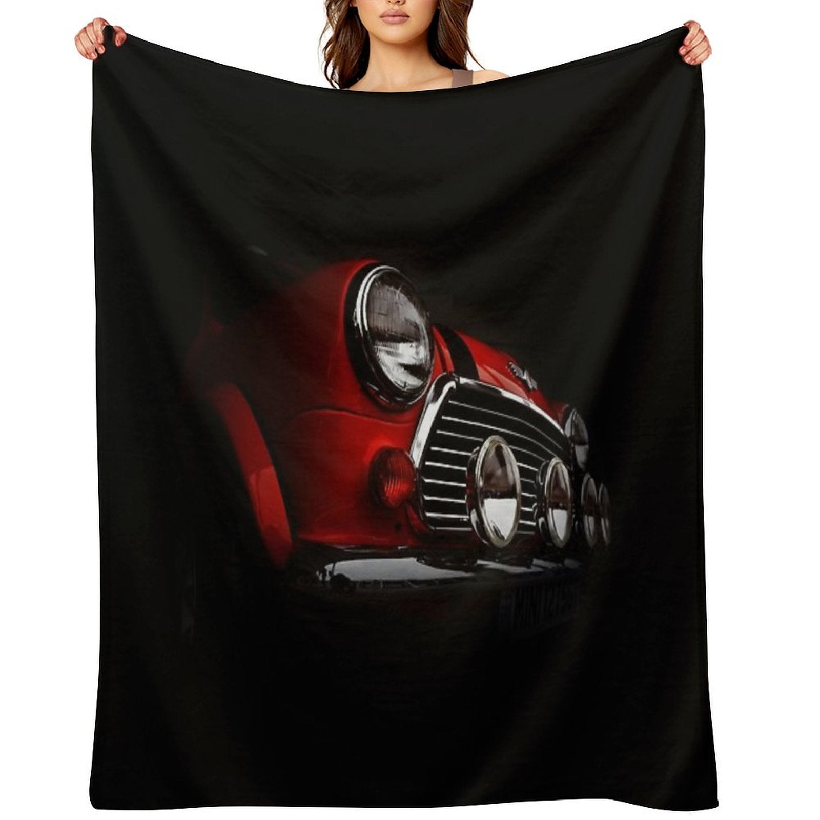 Mini Rally Premium Throw Blanket