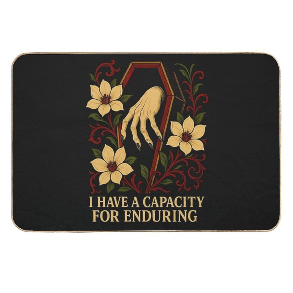 Lestat - Interview with The Vampire Inspired  Fade-Resistant Bath Mat