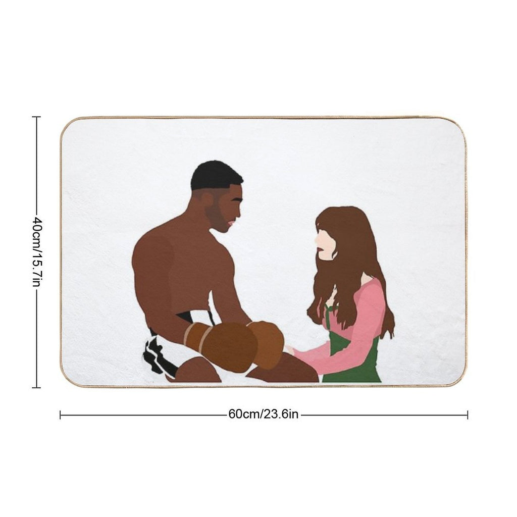 Emily in Paris - Emily Cooper And Alfie  Pet-Safe Bath Mat