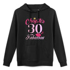 30 Year Old Birthday Lips Chapter 30th B-Day Fabulous Group Unisex Design Hoodie