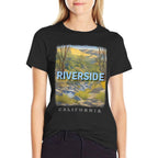 Riverside California CA Natural Landscapes SD414  High-quality Stitching T-Shirt