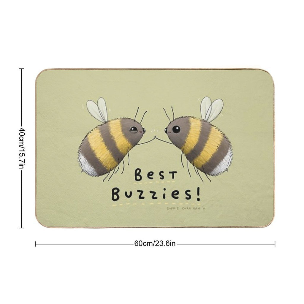 Best Buzzies!  Toxin-Free Bath Mat