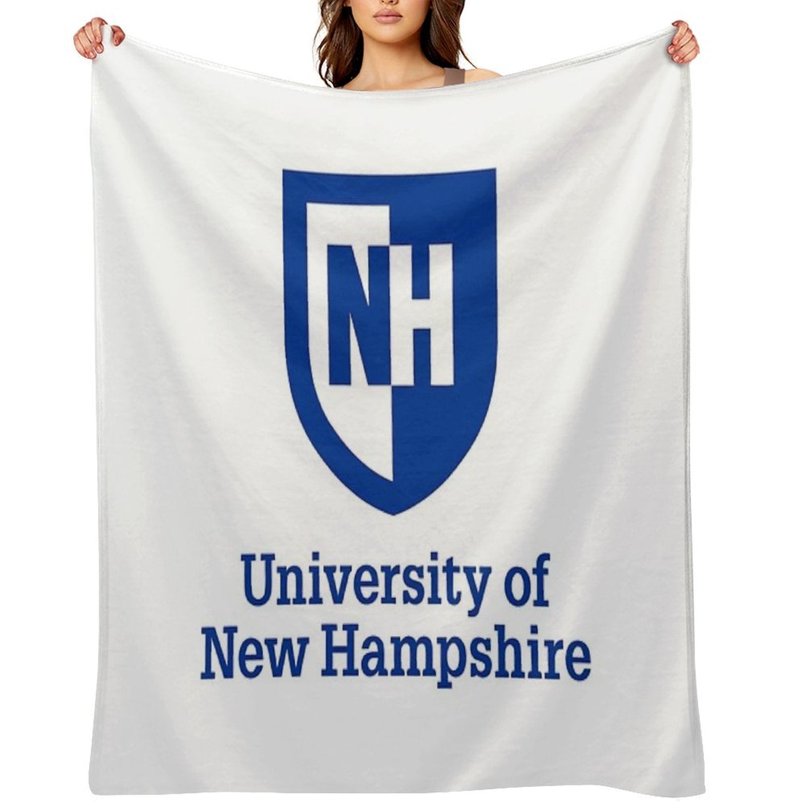 New Hampshire College Shrink-resistant Throw Blanket