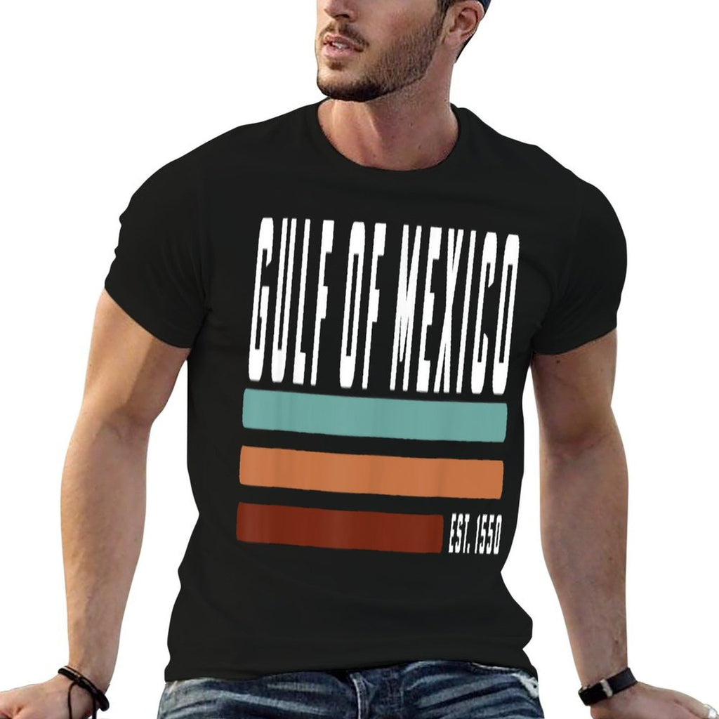 Gulf Of Mexico 1550  Trendy Pattern T-Shirt