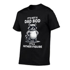 Funny Fathers Day Funny Dad  Heathered Texture T-Shirt