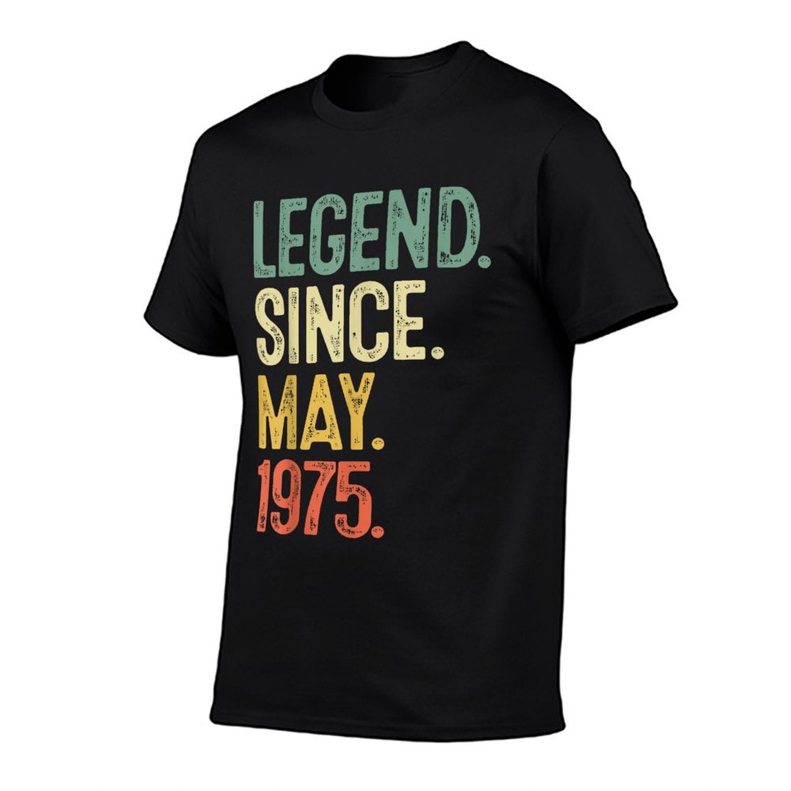 50 Years Old Gifts Legend May 1975 50th Birthday Men Women  Vintage-inspired T-Shirt