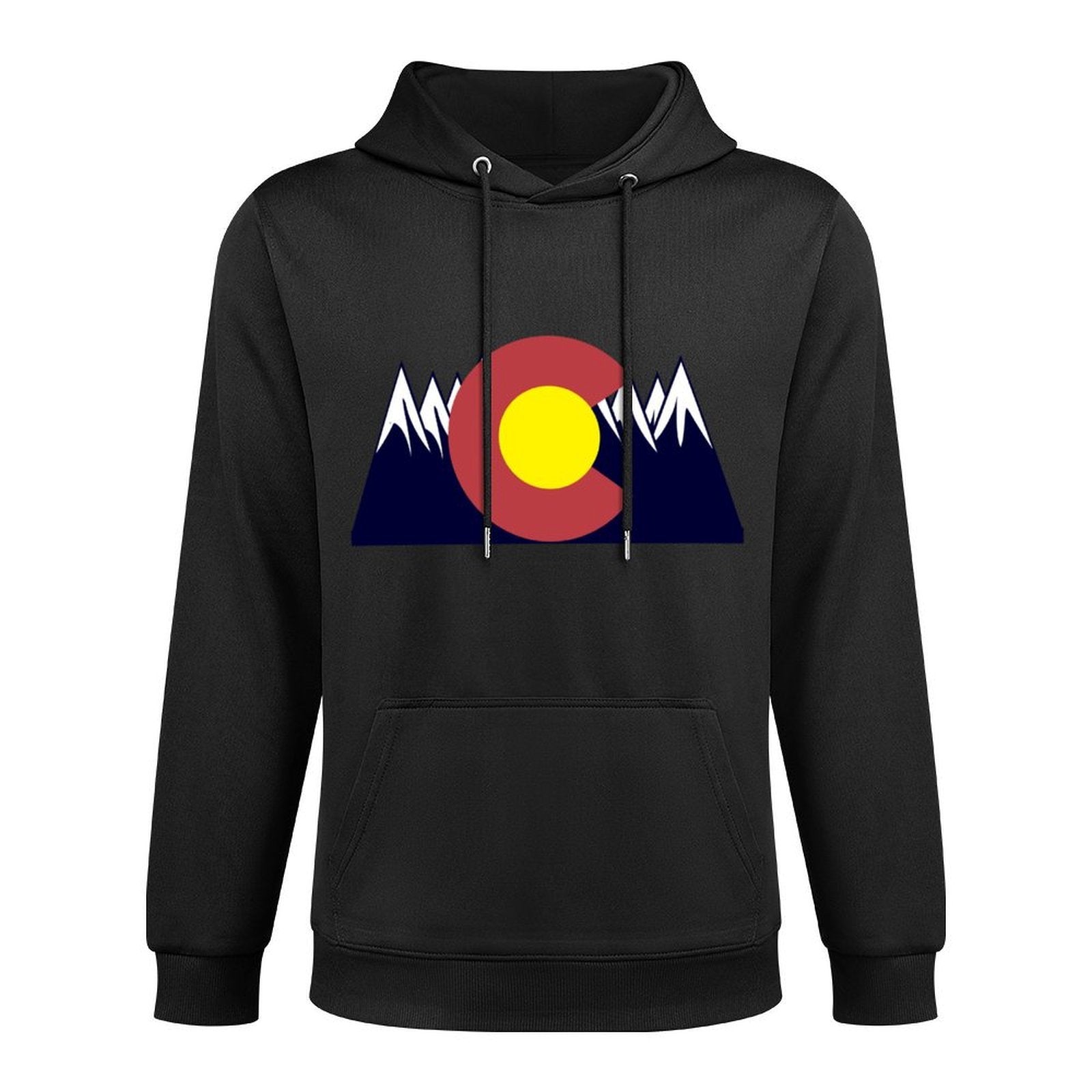 Winter Park Colorado -  Mountain Colorfast Hoodie