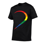 LGBT Half Heart Love Couple Gay Pride Month  Wrinkle-resistant T-Shirt