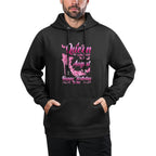 Womens August Is My Birthday Queen The Whole Month Girl Machine Washable Hoodie