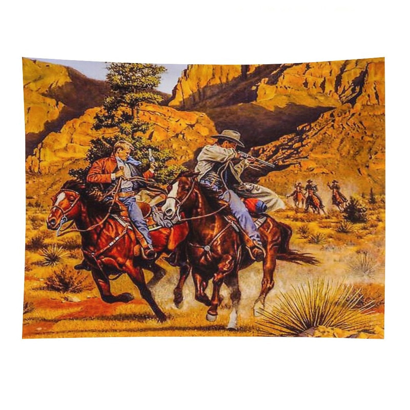 Fwc 5192 Old West Wild Cowboy Tapestry