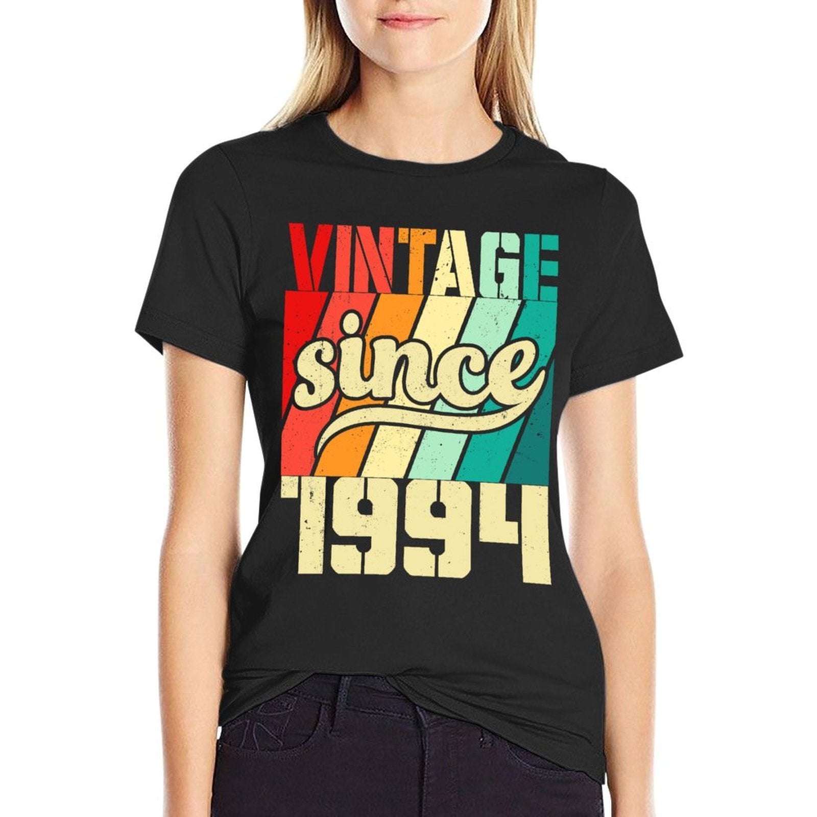 30 Years Old Gifts Vintage Born In 1994 Retro 30th Birthday  Lightweight T-Shirt
