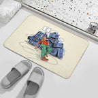 Rock&roll  Pet-Safe Bath Mat