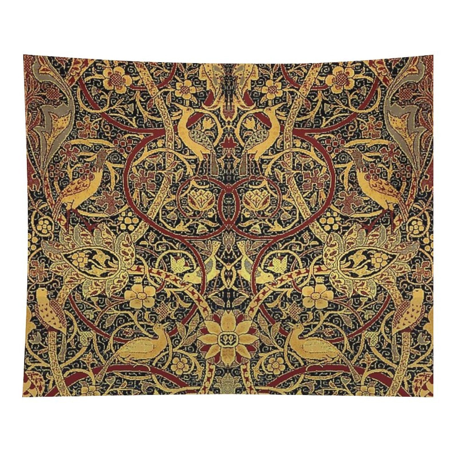 William Morris Bullerswood Vintage Floral Pattern Tapestry