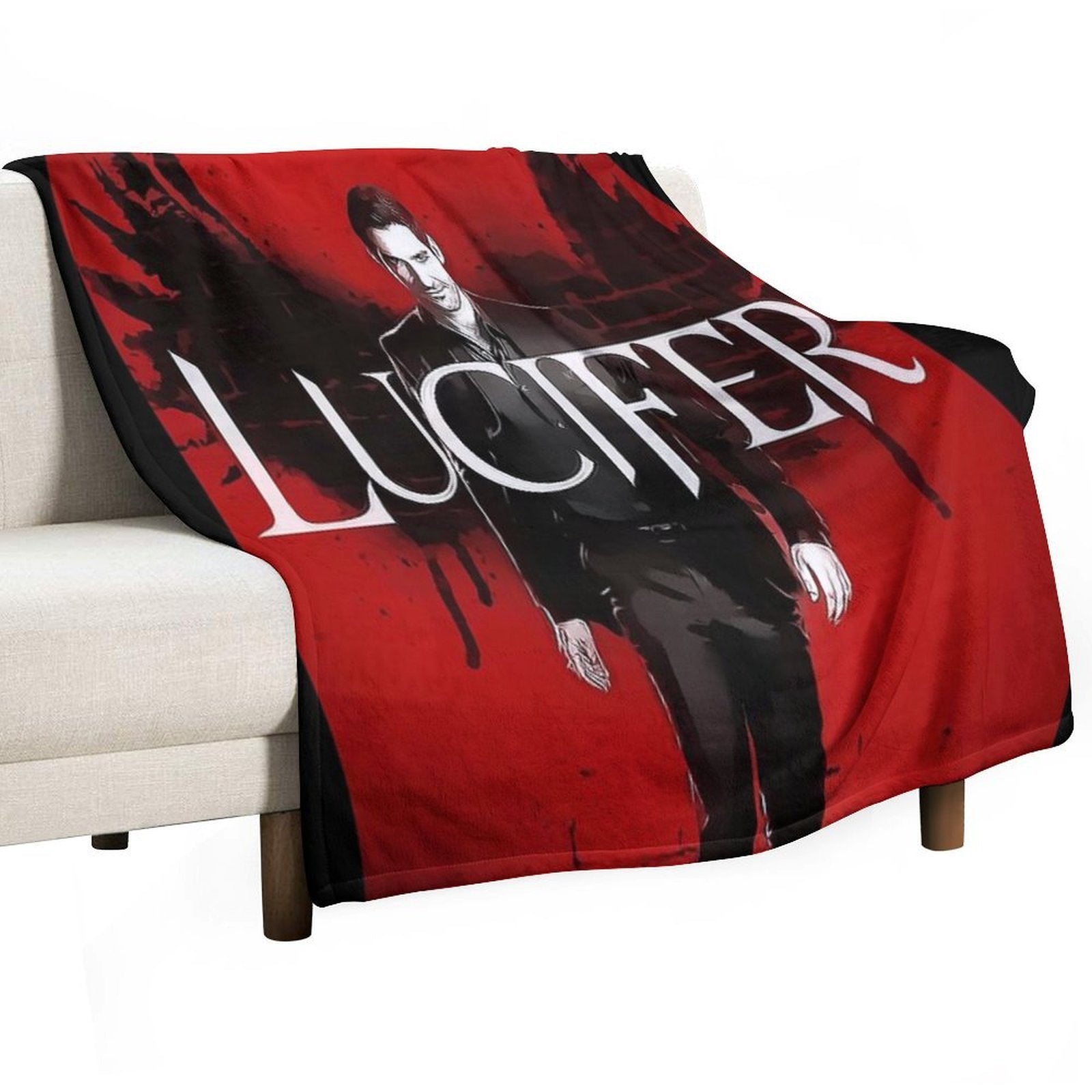 Super Hot Boyfriend (Another Version) Velvety-soft Throw Blanket