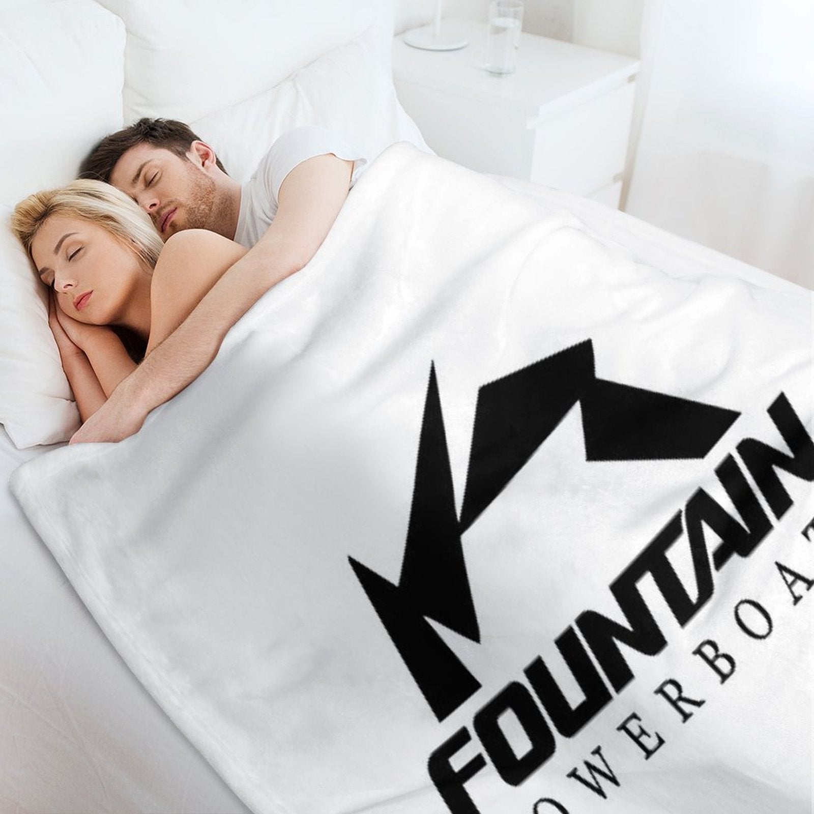 Fountain Powerboats Boat Comfort Throw Blanket