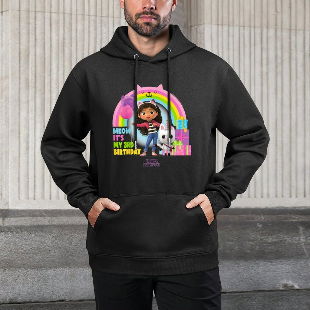 DreamWorks Gabby's Dollhouse 3rd Birthday Relaxed Fit Hoodie