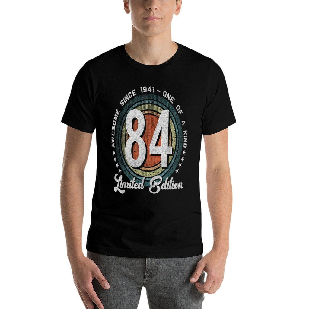84 Year Old Gifts Vintage 1941 Limited Edition 84th Birthday  Breathable T-Shirt