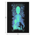 Monkey Art Versatility Throw Blanket