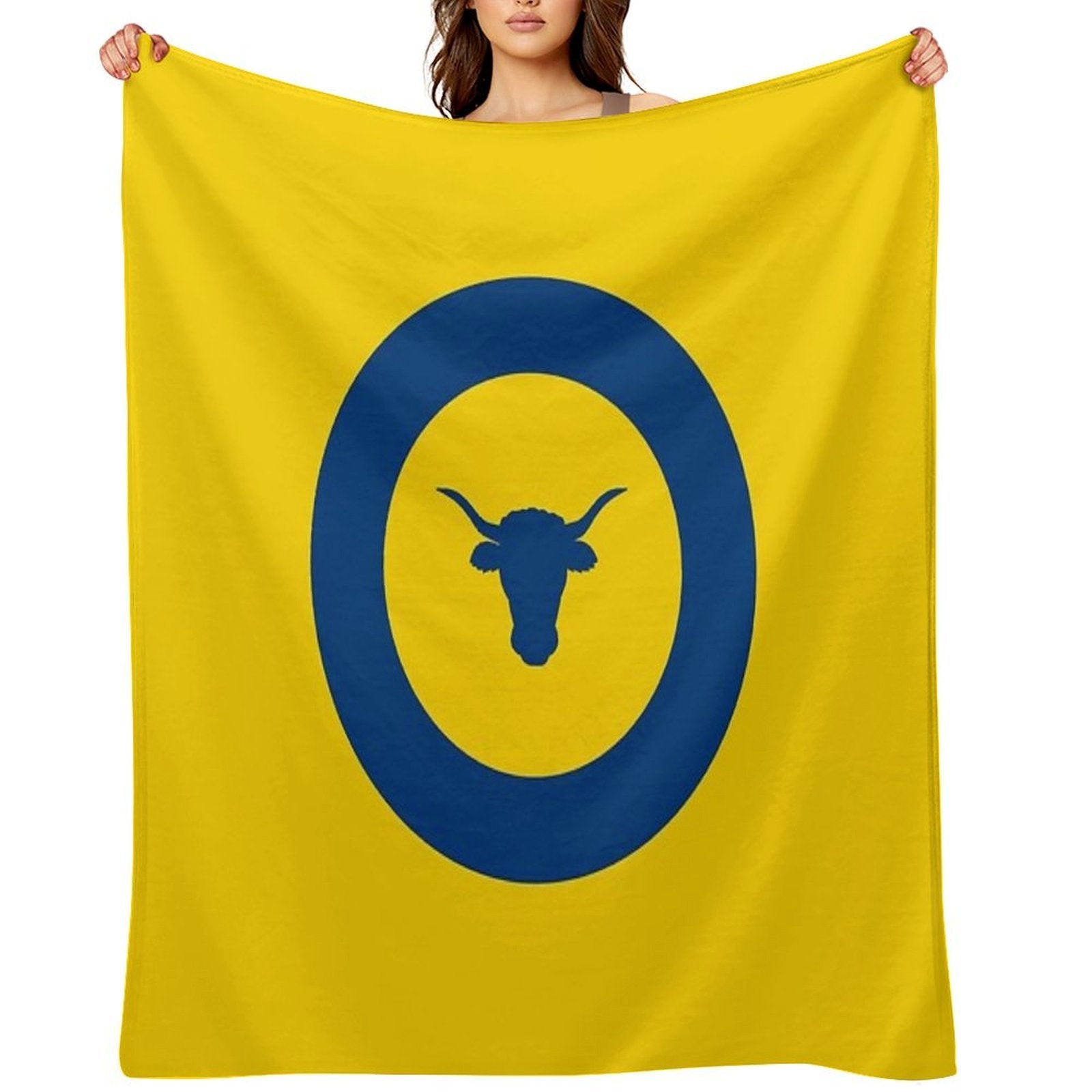 Oxford U's Retro Mod Roundel Multi-functional Throw Blanket