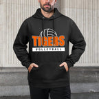Tigers Volleyball Team - Tiger Mascot Sport Gift Idea Layering Staple Hoodie